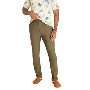 Chubbies Men's Olive Green The Hidden Jungles 30" Everywear Pant Size XL